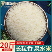20斤泉水米长粒香米丝苗米10斤常五大米煲仔饭猫籼米牙茉莉清香米