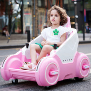萨玛特儿童车电动瓦力车四轮摇摇车宝宝婴儿车可坐人遥控玩具汽车