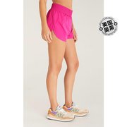 zsupply女式短跑，运动员紫红色跑步短裤-fucshia美国奥莱