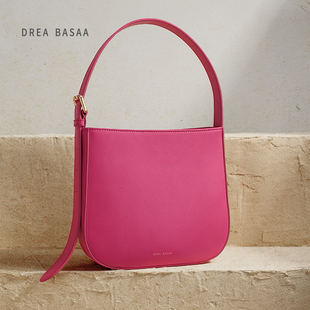 DREA BASAA意大利品牌风包包女包2024时尚腋下真皮手提包单肩