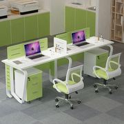 北京职员办公桌264人位电脑桌椅，组合简约现代双人工位办公家具