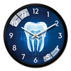 牙科挂钟牙齿诊所办公室装饰时钟墙壁钟表口腔医院诊所创意挂表