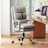 老板椅可躺舒服久坐办公椅，人体工学两用电脑椅，加大加宽靠背扶手椅