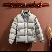 专卖高充蓬松白鸭绒(白鸭绒，)加厚短款羽绒服，男冬季保暖外套男夹克