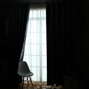 遮光布料双面银窗帘布防晒隔热阳台卧室轻薄全遮光遮阳帘遮阳布