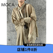 SELECT MOCA by SON 博主合作款翻领金属色衬衫日本直邮30001211