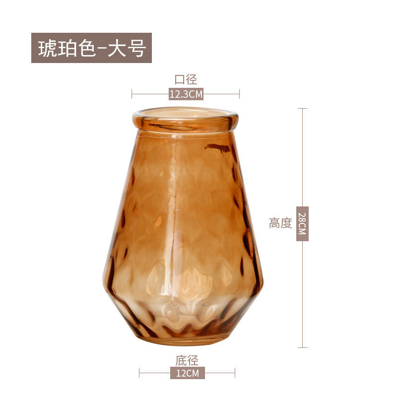玻璃花瓶客厅插鲜花干花摆件透明彩色菠萝手工家居桌面饰品 TM170|msdalam kategori penghantaran bunga/bunga simulasi/tumbuhan berkebun, pasu/bunga/flowerpot/Bunga (baru), pasu - dari Buy2taobao.com untuk memberikan perkhidmatan ejen Taobao profesional membeli