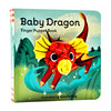 小小手指书 恐龙宝宝 Baby Dragon Finger Puppet Book 小手掌书纸板书 英文原版宝宝玩具书 亲子互动进口英语绘本书籍