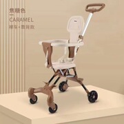 遛娃神器宝宝婴儿手推车，可折叠四轮手推车小巧轻便免安装便携带