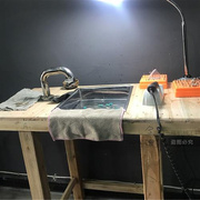 玉雕木桌锣机电子雕刻机玉雕机防静电工作台玉雕设备，机架木头桌子