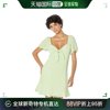 香港直邮潮奢 BCBGeneration 女士 V1VX1D09 方形领前打结连衣裙