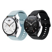 适用小米xiaomiwatchs1pro硅胶，运动手表带，colors2active