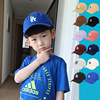 韩国mlb儿童帽子宝宝，软顶棒球帽男女童潮，小孩鸭舌帽亲子童帽