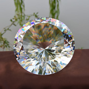 大钻石水晶摆件拍摄道具办公室柜台装饰品纪念送女友的生日礼物
