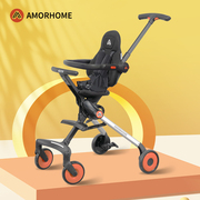 amorhome遛娃溜娃神器婴儿，推车儿童宝宝车，轻便可折叠可坐躺高景观