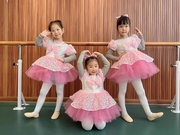 六一儿童幼儿园公主表演蓬蓬裙粉色亮片女童纱裙连衣裙合唱演出服