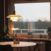 北欧餐厅灯现代创意吧台餐桌灯经典丹麦设计师卧室床头玻璃PH吊灯
