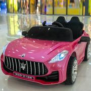 2022款儿童电动车可坐人宝宝电动玩具车婴儿遥控四轮防爆电池