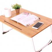 床桌床上桌床上电脑桌小桌子实木电脑桌可折叠竹子，折叠桌学习桌简