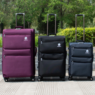 行李箱男女30寸超大容量，旅行箱大型牛津布拉杆，箱子26结实耐用加厚