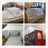 幼儿园午睡床蚊帐婴儿床蚊帐，儿童床小床防蚊罩宝宝无底可折叠