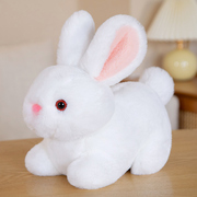 小白兔毛绒玩具仿真小兔子儿童玩偶娃娃幼儿园装饰女孩玩具