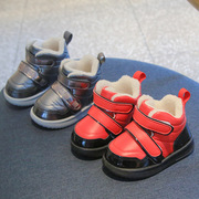 i男宝雪地靴1一2岁宝宝，学步棉鞋加绒加厚冬季外穿男童防水防滑婴