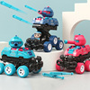 碰撞变形坦克儿童惯性模型小汽车，可射击耐摔男孩玩具宝宝发射战车