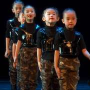 六一儿童演出服迷彩梦舞蹈，服兵娃娃男女童，幼儿园军装迷彩服表演服
