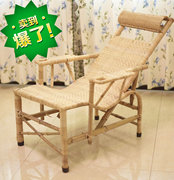 夏季躺椅天然手工竹椅睡椅休闲老人藤椅椅藤编凉椅竹椅子躺椅