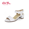 ara德国鹦鹉舒适女鞋夏季一字型，搭扣露趾粗跟全凉鞋g楦9s15903