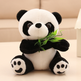 熊猫玩偶公仔毛绒玩具，仿真大熊猫国宝，挂件布娃娃送孩儿童生日礼物