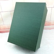 墨绿色盒衬衫t恤衣服礼盒，超大号婚纱，相册礼物包装盒定制印log