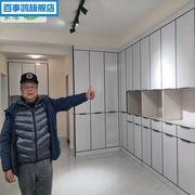 铝合金衣柜全铝家具全屋定制家居整体组装家用北欧白色卧室推拉门