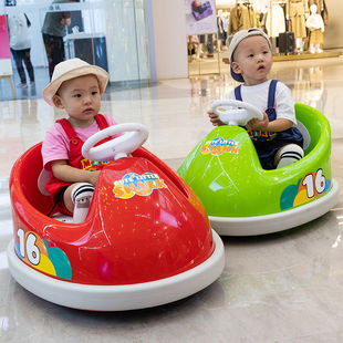 婴儿童电动车宝宝四轮汽，车带遥控碰碰车可坐瓦力，车360°度可旋转