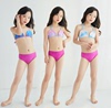 外贸欧美儿童游泳衣女童泳装，可爱比基尼套装，美人鱼分体小中大童