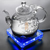 德韵水晶-方形款S518快速电热水壶茶艺壶烧煮水养生玻璃自动断电