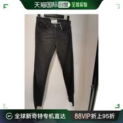 香港直邮givenchy男士深灰色牛仔裤bm50dr50bj-001