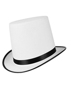 魔术师帽子爵士礼帽燕尾服搭配帽，林肯帽黑色高帽绅士表演圣诞节