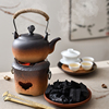 家用户外野外碳炉陶瓷煮茶器煮酒炉烧水壶酒精灯小温茶炉茶壶炭炉
