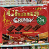 香港乐天chana&crunky杂锦，朱古力袋装34g休闲巧克力零食