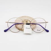 帕莎pj66302金属全框近视眼镜，女复古时尚眼镜框，小脸款眼镜架