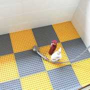 卫生间防滑垫浴室地垫防水淋浴家用镂空拼接洗澡间厕所脚垫地垫子