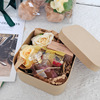 特硬方形圆角牛皮纸盒伴手礼盒子礼物盒包装饼干盒烘焙包装