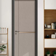 木门卧室门室内门套装门，实木复合房门碳晶生态门烤漆门免漆门简约