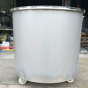 不锈钢发酵桶酿酒设备发酵池粮食发酵设备带轮子可移动支持定制