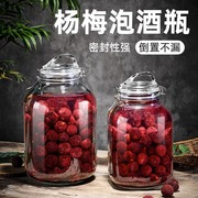 泡酒玻璃罐专用酒瓶空瓶子杨梅汁，坛装果酒容器，食品级密封罐泡酒罐