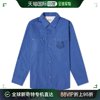 香港直邮kenzo男士，蓝色棉质衬衫fc55ch5089ci-67