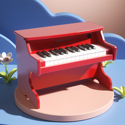 高档快乐年华儿童钢琴木质电子琴初学小男女孩宝宝音乐玩具岁礼物