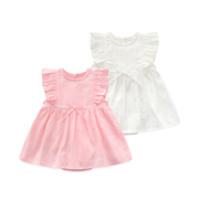女婴儿公主小裙子夏季衣服，0-1岁女宝宝，3-6个月4纯棉5新生儿12夏装